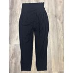 HATCH The Over Under Easy Pant Black Maternity Jogger Style Size Large Photo 2