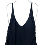 Relleciga NWT  Black One Piece Swimsuit Size Small Thong High Cut V Neck Bodysuit Photo 4