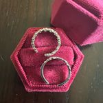 Stainless Steel Silver Plated (2) Pack Adjustable Toe Ring Set Size none Photo 2