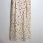 ASTR  The Label Lace Midi Dress in cream size medium Photo 4