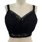 Knix Wireless Lace Bustier Bra Black Size XXXL+ 42D 42DD 42E 42DDD Size undefined Photo 0