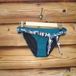 Becca NEW  Reversible Fern Bikini Bottoms Photo 4