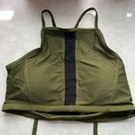 Olive black small sport bikini top Photo 0