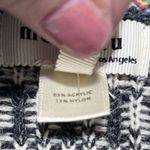 Monteau  Open Front Hoodie Cardigan Sweater Womens M Multicolor Aztec Duster Long Photo 4