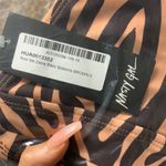 Nasty Gal Zebra High Leg Bikini Bottoms 6 NWT Photo 3
