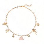 Western Style Cowgirl Pink Hat, Horseshoe,Cactus
Bow paperclip stainless steel Gold Photo 0