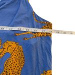 Soma  Leopards Night Gown Blue Medium Loungewear Stretch Comfy Sleepwear Photo 4