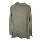 VTG Denim & Co. Chenille Cardigan Sweater S Tan Button Front Long Sleeve Brown Photo 2