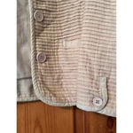 The Territory Ahead  womans light wieght button front 100% Cotton Jacket M Photo 2