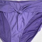 Old Navy  Purple Bikini Bottoms Classic Swimwear tie front detail beach summer XL Photo 1