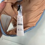 J.Crew Classic Light Blue Curved Waist Bikini Bottom Size Large UPF 50 NWT Photo 2