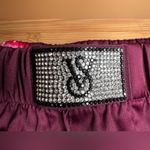 Victoria's Secret Womens Floral Satin Shine Rhinestone Patch Boxer Shorts|Size:M Photo 4