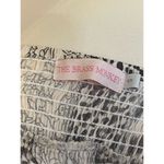 Brass Monkey Boutique Mixed Animal Print Tiered Ruffle Maxi Dress S White Photo 5