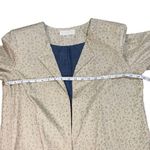 Souk Indigo Leopard Print Blazer Top Tan Size M Photo 3