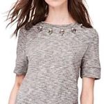 Loft Short Sleeve Dressy Sweatshirt Photo 0