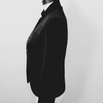 American Eagle black notch collar blazer size xs Photo 4