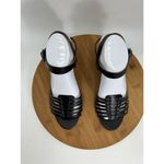 Susina Women's Black Gladiator Ankle Strap Terra Wedge Sandal 9 Photo 4