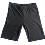 Brave Soul Womens Biker Shorts Legging Dark Gray Medium Photo 1