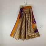 Reversible Maxi Wrap Skirt BINS720 Photo 1