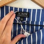 J.Crew NWT - Ciel Top Striped Cotton Poplin Long Sleeve Career Work Top Photo 5