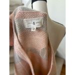 Lou & grey NWT Blush Pink & Light Blue Plaid Tunic Length Sweater Photo 4