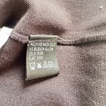 August Silk  Large Womens Ruched Silk Blend Sleeveless Top Black Stretch Career Photo 4