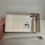 Kate Spade  Black Shimmy Gitter Fabric Boxed Mini Crossbody Purse Chain Strap Photo 9