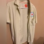 Free Planet  yellow terry cloth small button down Photo 0