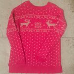 Pink Christmas Sweater Size M Photo 0