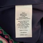 Talbots Size 14 Shift Dress Fringe Colorful Floral Sleeveless Preppy Photo 4