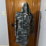Maurice's  camo hooded dress size small. Photo 1