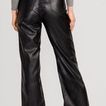Old Navy High-Waisted Faux-Leather Cropped Wide-Leg Pants Photo 1