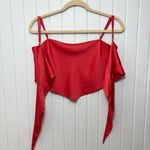Aritzia  Sunday Best Elektra Camisole Red‎ top Size XS Photo 2