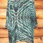 Bryn Walker  Sheer Silk Print Tunic Top Photo 0