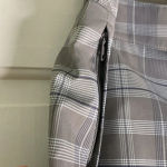 Nike Golf Skort in Gray Plaid Pleats in Hem Pickleball Tennis Skirt Size 14 XL Photo 3