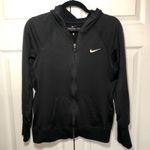 Nike Women’s Black Thermafit Zip Up Hoodie Size S Photo 0
