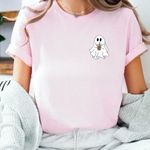 Halloween tee Pink Photo 0