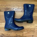 UGG  Sienna Matte Blue Rain Boots Women’s 7 – Waterproof Stylish Weather Core Photo 0