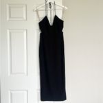 Fame and Partners  Black Midi Dress Photo 2
