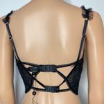 For love & lemons New Longline Emilia black lace bustier size 34DD NWOT Photo 8