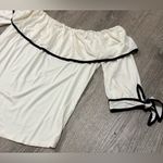 Sweet Wanderer  Off-Shoulder Cream Top | Shirt Photo 1