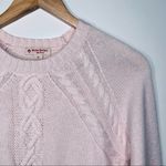 Brooks Brothers  Red Fleece Pink Wool Blend Sweater Size Medium Photo 0