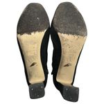 Diane Von Furstenberg  DVF Women’s Size 7.5 Black Suede Heeled Ankle Booties Photo 8