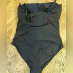 Sea Level High Leg Bandeau Removable Straps One Piece Swimsuit Photo 3