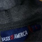 Basix of America  Large Minnesota Ribbed Hoodie Sweatshirt Hooded Biker Moto Photo 2