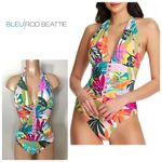 Bleu Rod Beattie New. colorful tropical print swimsuit. Size 8. Retails $129 Photo 11