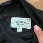 Feel the Piece  Black Mock Neck Cold Shoulder Top Photo 1