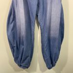 Pilcro By Anthropologie Blue High Rise Wharfside Barrel Jogger Jeans Size 30 Photo 2