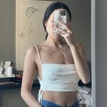 Princess Polly Cinched Side Tie Adjustable Crop Top Photo 0