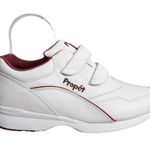 Propet Tour Walker Strap Shoes White/Berry Leather Hook & Loop Women’s Size 10 White Photo 2